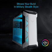 ASUS TUF Gaming GT501 White Edition E - ATX Mid Tower Cabinet with Three RGB 120mm Fans - SWIFT PERIPHERALSTUF-GT501-WHITE