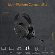 ASUS TUF Gaming H1 Wired Gaming Headset with Virtual 7.1 Surround Sound - SWIFT PERIPHERALSTUF-GAMING-H1
