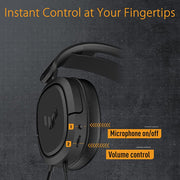 ASUS TUF Gaming H1 Wired Gaming Headset with Virtual 7.1 Surround Sound - SWIFT PERIPHERALSTUF-GAMING-H1