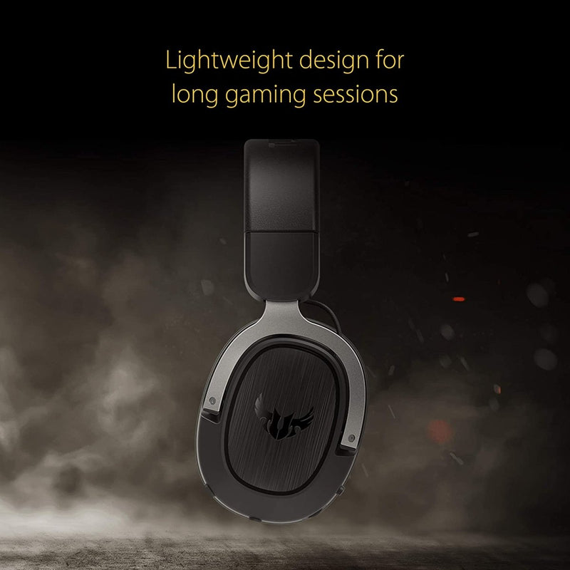 Asus TUF Gaming H3 Gaming Headset Silver with Deep bass and Virtual 7.1 Surround Sound - SWIFT PERIPHERALSTUF-GAMING-H3