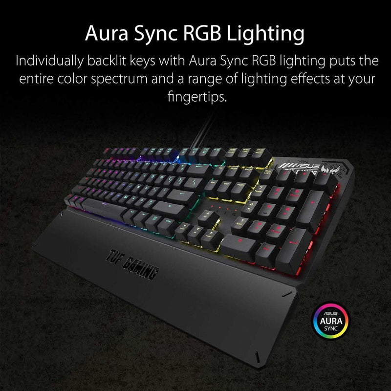 ASUS TUF GAMING K3 MECHANICAL GAMING KEYBOARD - SWIFT PERIPHERALS105254
