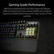 ASUS TUF GAMING K3 MECHANICAL GAMING KEYBOARD - SWIFT PERIPHERALS105254