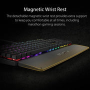 ASUS TUF GAMING K3 RGB Mechanical Keyboard with Detachable Wrist Rest and On - Board Memory - SWIFT PERIPHERALSTUF-GAMING-K3