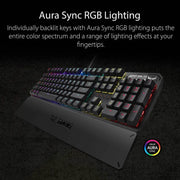 ASUS TUF GAMING K3 RGB Mechanical Keyboard with Detachable Wrist Rest and On - Board Memory - SWIFT PERIPHERALSTUF-GAMING-K3