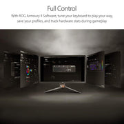 ASUS TUF Gaming K7 Optical - Mechanical RGB Keyboard with IP56 Water and Dust Resistance - SWIFT PERIPHERALSTUF-GAMING-K7