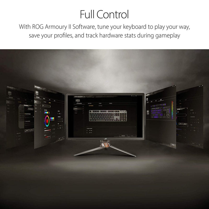ASUS TUF Gaming K7 Optical - Mechanical RGB Keyboard with IP56 Water and Dust Resistance - SWIFT PERIPHERALSTUF-GAMING-K7