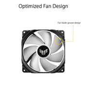 ASUS TUF GAMING LC 240 ARGB AIO 240mm CPU Liquid Cooler with PWM Fans and IP5X Dust Resistance - SWIFT PERIPHERALS90RC00G1-M0UAY0