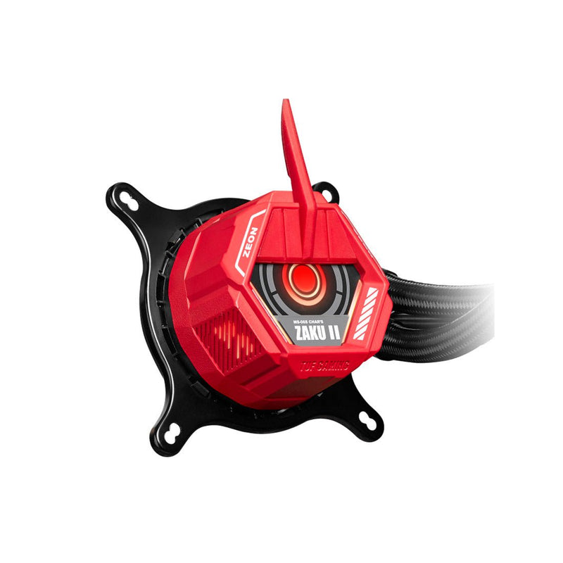 ASUS TUF Gaming LC 240 RGB ZAKU II EDITION AIO 240mm Liquid Cooler with Dual 120 PWM Fans - SWIFT PERIPHERALSTUF-LC240-ZAKU-II