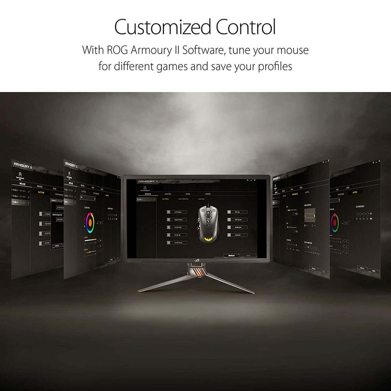 ASUS TUF Gaming M3 Wired RGB Optical Mouse with 7 Programmable Buttons and 7000 DPI - SWIFT PERIPHERALSTUF-GAMING-M3