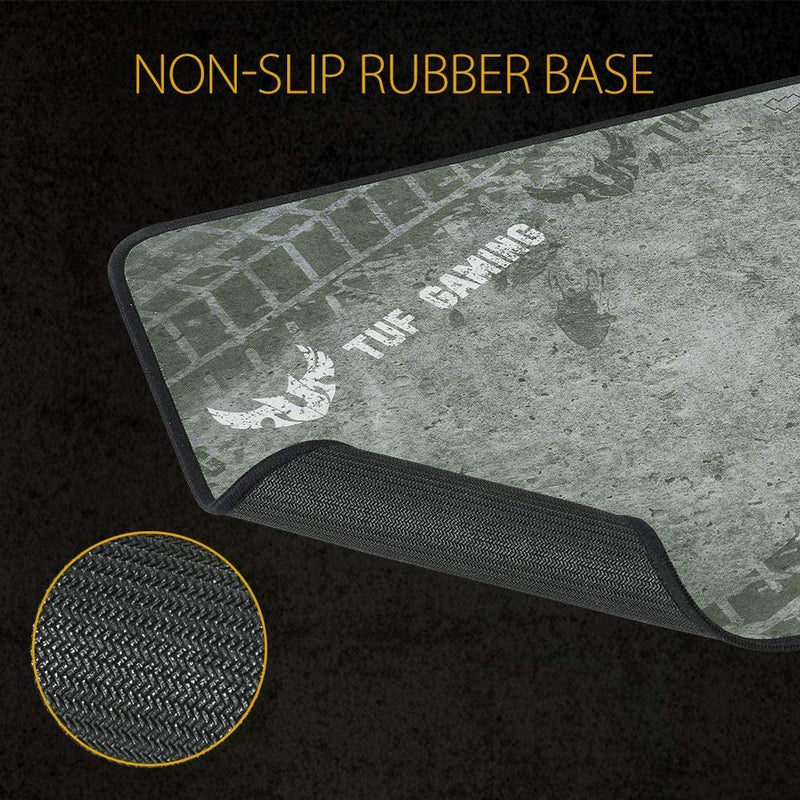 ASUS TUF Gaming P3 Mousepad with Anti - Fray Stitching and Non - Slip Base - SWIFT PERIPHERALSTUF-GAMING-P3