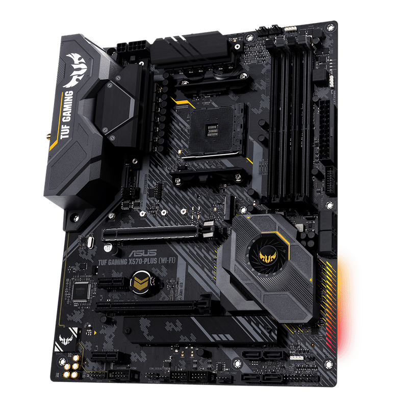 ASUS TUF GAMING X570 PLUS WIFI AMD AM4 MOTHERBOARD - SWIFT PERIPHERALS101176