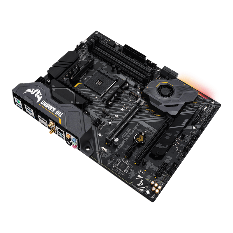 ASUS TUF GAMING X570 PLUS WIFI AMD AM4 MOTHERBOARD - SWIFT PERIPHERALS101176