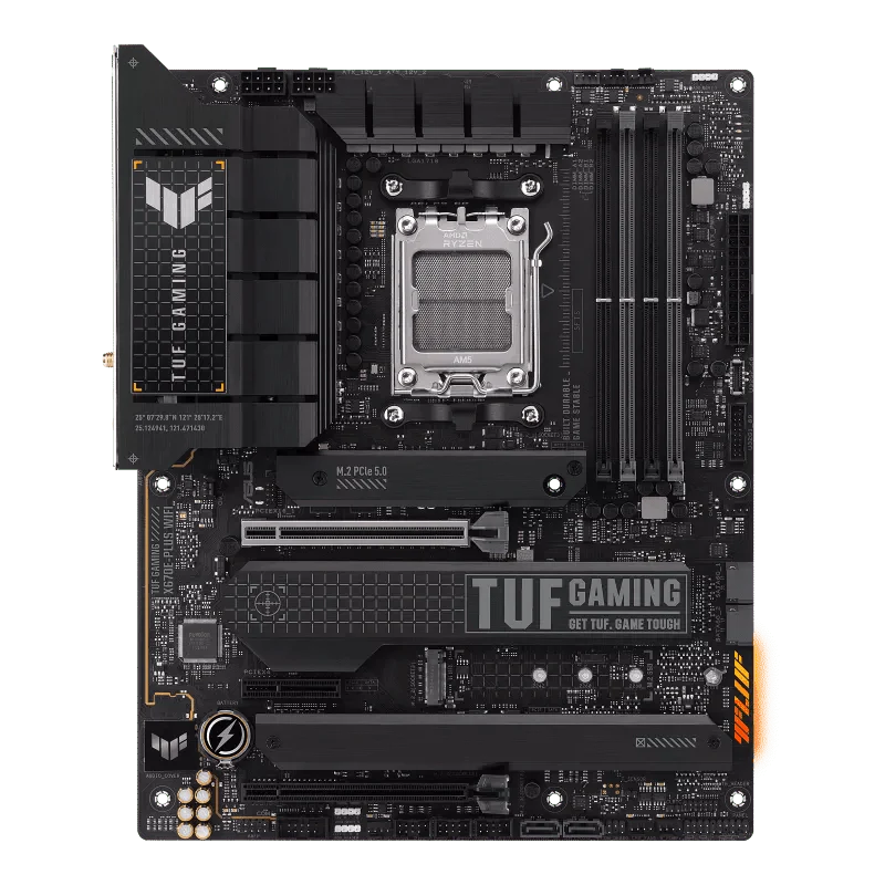 ASUS TUF GAMING X670 - E PLUS WIFI DDR5 AMD AM5 MOTHERBOARD - SWIFT PERIPHERALS1082966