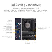 ASUS TUF GAMING X670E - PLUS AMD AM5 ATX Gaming Motherboard with DDR5 and PCIe 5.0 - SWIFT PERIPHERALS90MB1BJ0-M0IAY0