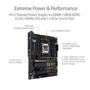 ASUS TUF GAMING X670E - PLUS WIFI AMD AM5 ATX Gaming Motherboard with DDR5 and PCIe 5.0 - SWIFT PERIPHERALSTUF-GAMING-X670E-PLUS-WIFI