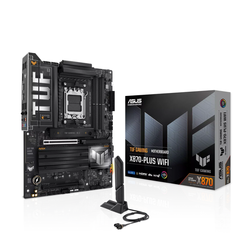 ASUS TUF GAMING X870 - GAMING PLUS WIFI MOTHERBOARD - SWIFT PERIPHERALS1090588