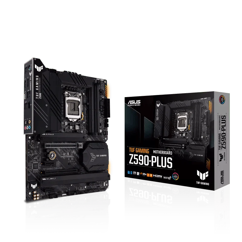 ASUS TUF GAMING Z590 PLUS INTEL LGA1200 MOTHERBOARD - SWIFT PERIPHERALS102919