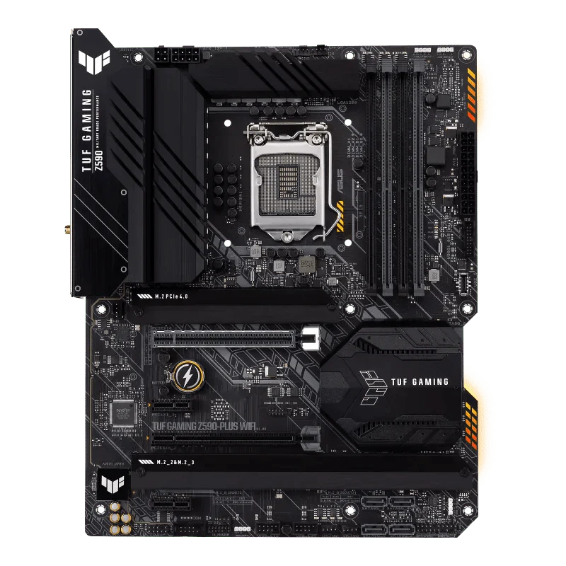 ASUS TUF GAMING Z590 PLUS WIFI INTEL LGA1200 MOTHERBOARD - SWIFT PERIPHERALS103868