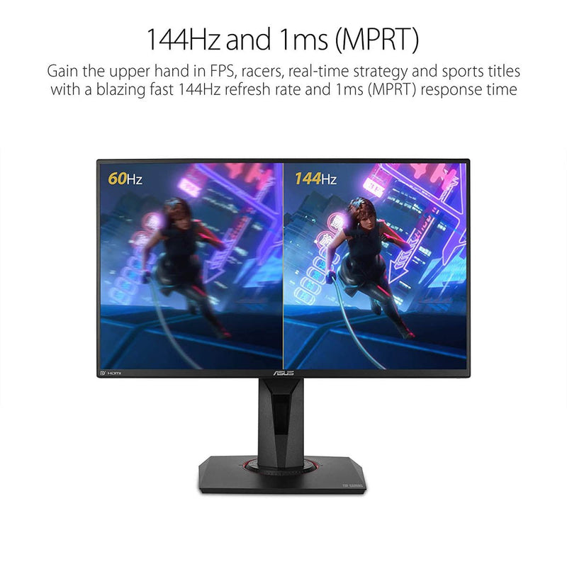 ASUS TUF VG259Q 24.5 Inch Full HD Gaming Monitor with G - SYNC and 2W Dual Stereo Speakers - SWIFT PERIPHERALSVG259Q
