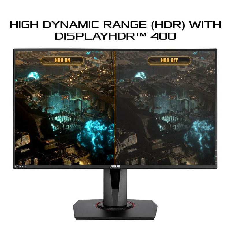 ASUS TUF VG279QM 27 Inch Full HD Gaming Monitor with Nvidia G - SYNC and 2W Dual Stereo Speakers - SWIFT PERIPHERALSVG279QM
