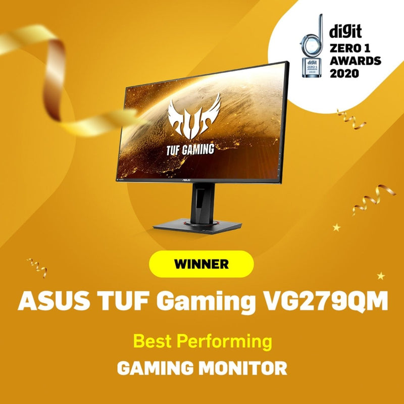 ASUS TUF VG279QM 27 Inch Full HD Gaming Monitor with Nvidia G - SYNC and 2W Dual Stereo Speakers - SWIFT PERIPHERALSVG279QM