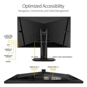 ASUS TUF VG27AQ 27 Inch WQHD Gaming Monitor with G - SYNC and 2W Dual Stereo Speakers - SWIFT PERIPHERALSVG27AQ