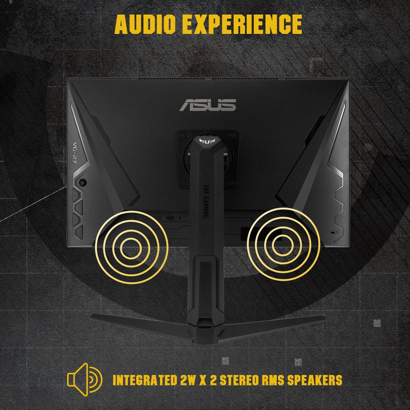 ASUS TUF VG27AQL1A 27 Inch Gaming Monitor with 170Hz Refresh Rate and 1ms Response Time - SWIFT PERIPHERALSVG27AQL1A