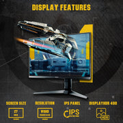ASUS TUF VG27AQL1A 27 Inch Gaming Monitor with 170Hz Refresh Rate and 1ms Response Time - SWIFT PERIPHERALSVG27AQL1A