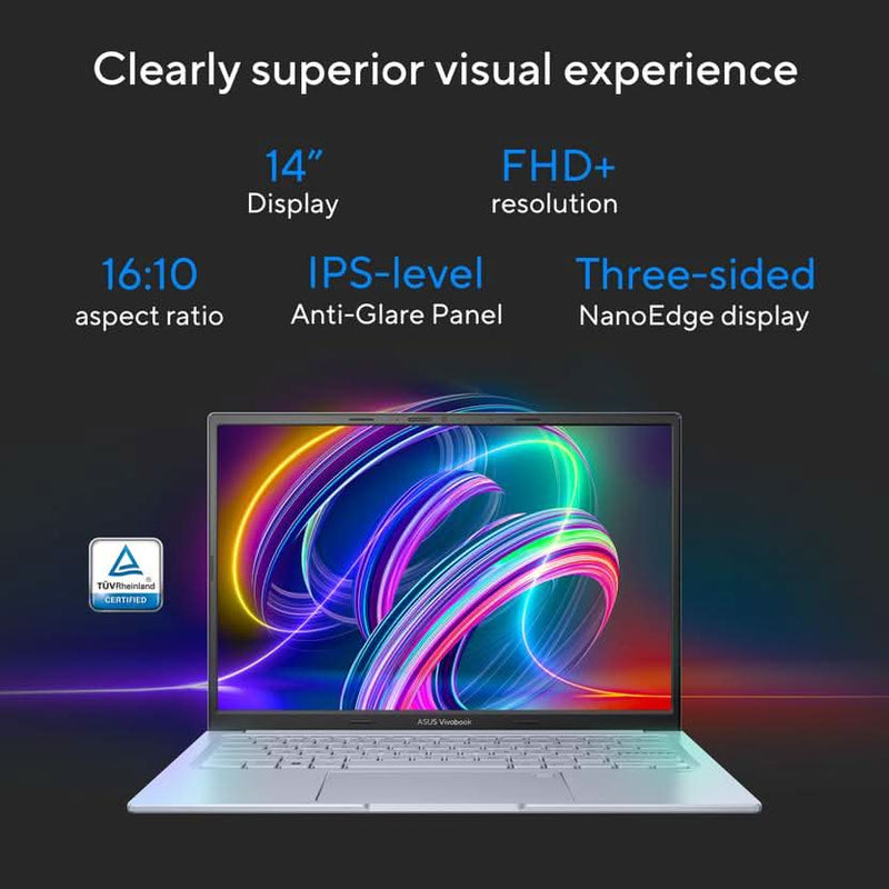 ASUS VIVOBOOK 14X FOR CREATOR, INTEL H - SERIES INTEL CORE I7 12TH GEN 12650H - (16 GB/1 TB SSD/WINDOWS 11 HOME/4 GB GRAPHICS) K3405ZF - LY752WS THIN AND LIGHT LAPTOP (14 INCH, COOL SILVER, 1.45 KG, WITH MS OFFICE) - SWIFT PERIPHERALS90NB11H2-M006W0