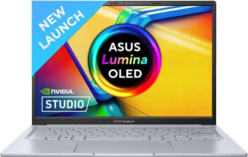 ASUS VIVOBOOK 14X OLED FOR CREATOR, INTEL H SERIES INTEL CORE I5 13TH GEN 13500H - (16 GB/512 GB SSD/WINDOWS 11 HOME/4 GB GRAPHICS/NVIDIA GEFORCE RTX 2050/90 HZ/50 TGP) K3405VFB - KM542WS GAMING LAPTOP (14 INCH, COOL SILVER, 1.40 KG, WITH MS OFFICE) - SWIFT PERIPHERALS90NB11B2-M003V0