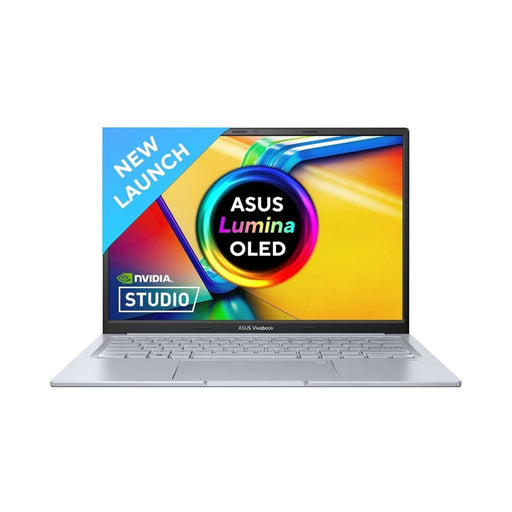 ASUS VIVOBOOK 14X OLED, INTEL CORE I9 - 13900H 13TH GEN, 14 INCH (35.56 CM) 2.8K 90HZ OLED, CREATOR/GAMING LAPTOP (16 GB RAM/1TB SSD/4GB RTX 3050/WIN11/BACKLIT/FINGERPRINT/SILVER/1.45 KG), K3405VCB - KM952WS - SWIFT PERIPHERALS90NB11I2-M004U0