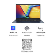 ASUS VIVOBOOK 15, 15.6" FHD (1920 X 1080), INTEL CORE I3 - 1315U, (8GB RAM/512GB SSD/INTEL UHD IGPU/WINDOWS 11/M365 BASIC (1YEAR)*/OFFICE HOME 2024/QUIET BLUE/1.7 KG), X1504VA - NJ3321WS - SWIFT PERIPHERALS1094844
