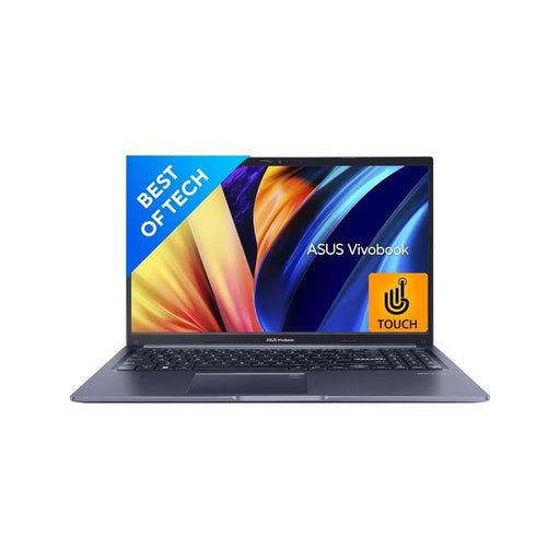 ASUS VIVOBOOK 15 (2022), 15.6 - INCH (39.62 CMS) FHD TOUCH, INTEL CORE I3 - 1220P 12TH GEN, THIN AND LAPTOP (8GB/512GB SSD/IRIS XE GRAPHICS/WINDOWS 11/OFFICE 2021/BLUE/1.7 KG), X1502ZA - EZ311WS - SWIFT PERIPHERALS90NB0VX1-M006K0