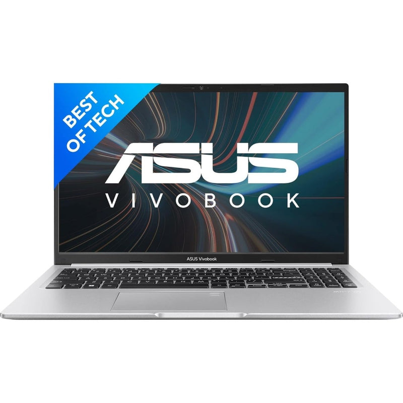 ASUS VIVOBOOK 15, INTEL CORE I5 - 1235U 12TH GEN, 15.6" (39.62 CM) FHD, THIN & LIGHT LAPTOP (8GB/512GB SSD/INTEL IRIS X? GRAPHICS/WINDOWS 11/OFFICE 2021/ALEXA/FP SENSOR/SILVER/1.7 KG), X1502ZA - EJ515WS - SWIFT PERIPHERALS90NB0VX2-M00N20