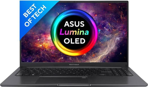 ASUS VIVOBOOK 15 OLED INTEL CORE I3 12TH GEN 1215U - (8 GB/512 GB SSD/WINDOWS 11 HOME) X1505ZA - L1311WS THIN AND LIGHT LAPTOP (15.6 INCH, INDIE BLACK, 1.7 KG, WITH MS OFFICE) - SWIFT PERIPHERALS90NB0ZB1-M00120