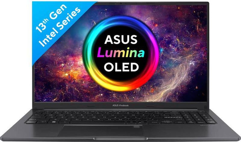 ASUS VIVOBOOK 15 OLED INTEL CORE I5 13TH GEN 1335U - (16 GB/512 GB SSD/WINDOWS 11 HOME) X1505VAU - LK543WS THIN AND LIGHT LAPTOP (15.6 INCH, INDIE BLACK, 1.70 KG, WITH MS OFFICE) - SWIFT PERIPHERALS90NB10P1-M00AD0