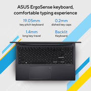 ASUS VIVOBOOK 15 OLED INTEL CORE I5 13TH GEN 1335U - (16 GB/512 GB SSD/WINDOWS 11 HOME) X1505VAU - LK543WS THIN AND LIGHT LAPTOP (15.6 INCH, INDIE BLACK, 1.70 KG, WITH MS OFFICE) - SWIFT PERIPHERALS90NB10P1-M00AD0
