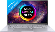 ASUS VIVOBOOK 15 OLED INTEL CORE I5 13TH GEN 1335U - (16 GB/512 GB SSD/WINDOWS 11 HOME) X1505VAU - LK544WS THIN AND LIGHT LAPTOP (15.6 INCH, TRANSPARENT SILVER, 1.70 KG, WITH MS OFFICE) - SWIFT PERIPHERALS90NB10P2-M00AE0
