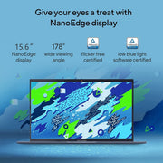 ASUS VIVOBOOK 15 X1502ZA - EJ323WS INTEL CORE I3 - 1215U / 8GB DDR4 / 512GB PCIE 3.0 SSD / 15.6 - INCH/FHD (1920 X 1080) 16:9 / QUIET BLUE/FINGERPRINT/WIN 11 HOME/MS OFFICE - SWIFT PERIPHERALS90NB0VX1-M01JZ0