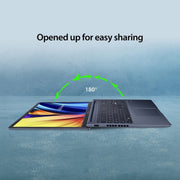 ASUS VIVOBOOK 15 X1502ZA - EJ514WS [CI5 - 1235U 12TH GEN/8GB DDR4/512GB SSD/NO DVD/WIN11 HOME+MSO/15.6 INCH/INTEGRATED GRAPHICS/1 YEAR/BLUE] - SWIFT PERIPHERALS1084245