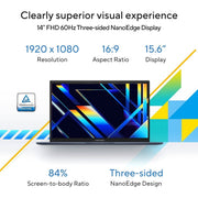 ASUS VIVOBOOK 15 X1504VA - NJ323WS [CI3 - 1315U 13TH GEN/8GB/512GB SSD/WIN11 HOME+MSO/15.6 INCH/INTEGRATED GRAPHICS /1 YEAR(S)/BLUE] - SWIFT PERIPHERALS1091388
