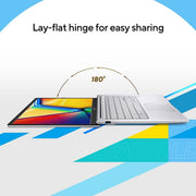 ASUS VIVOBOOK 15 X1504VA - NJ522WS [CI5 - 1335U 13TH GEN/8GB DDR4/512GB SSD/WIN11 HOME+MSO/15.6 INCH/INTEGRATED GRAPHICS /1 YEAR(S)/SILVER] - SWIFT PERIPHERALS1085111