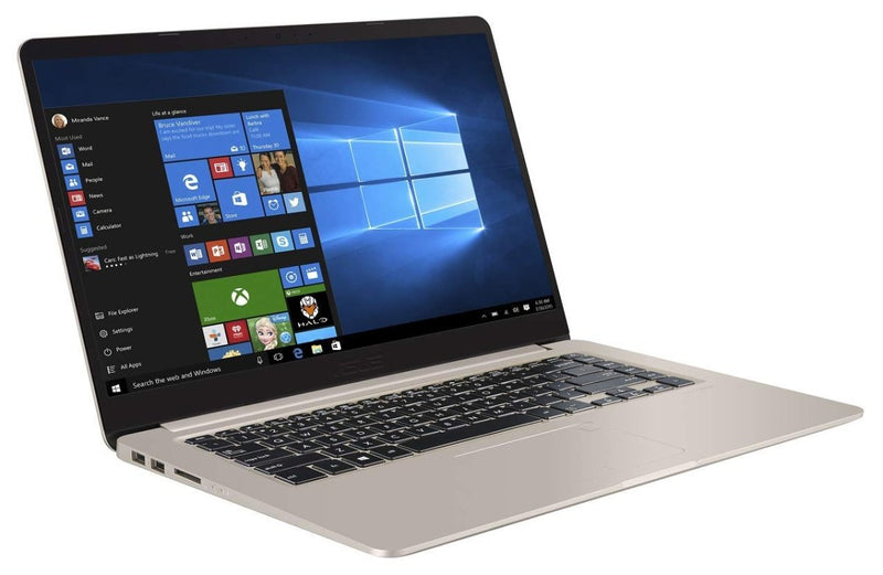 ASUS VIVOBOOK 15 X510UA - EJ796T INTEL CORE I3 7TH GEN 15.6 - INCH FHD THIN AND LIGHT LAPTOP (4GB RAM/1TB HDD/WINDOWS 10/INTEGRATED GRAPHICS/FP READER/BACKLIT KB/1.70 KG), GOLD - SWIFT PERIPHERALS90NB0FQ7-M12260