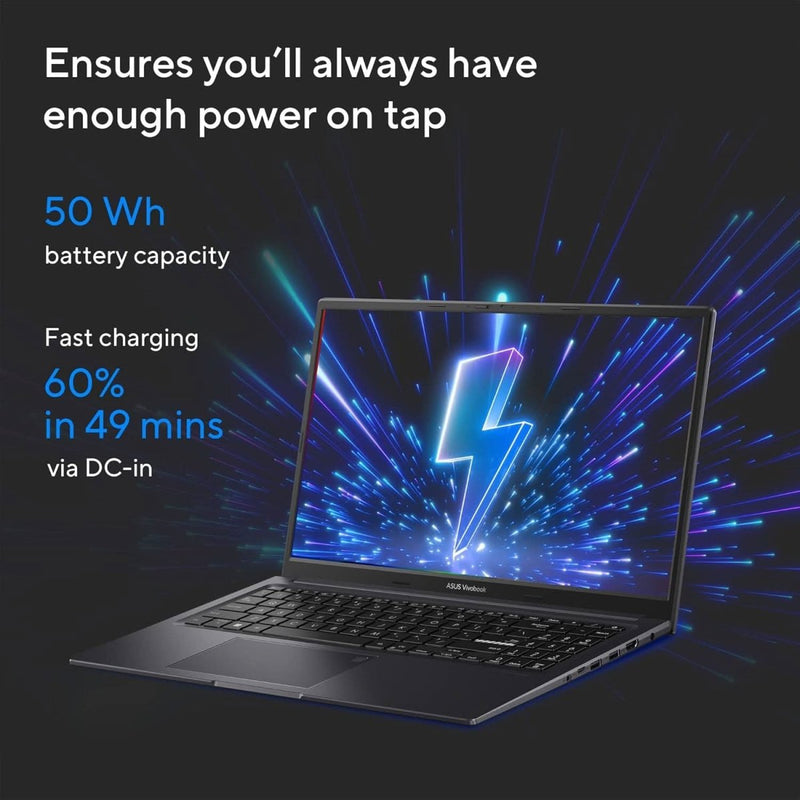 ASUS VIVOBOOK 15X OLED (2023), INTEL CORE I5 - 1340P 13TH GEN, 15.6 INCH (39.62 CM) FHD OLED, THIN & LIGHT LAPTOP (16GB/1TB SSD/IRIS X? GRAPHICS/WIN 11/OFFICE 2021/BLACK/1.6 KG), K3504VA - LK551WS - SWIFT PERIPHERALS90NB10A1-M007V0