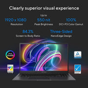 ASUS VIVOBOOK 15X OLED K3504VA - LK541WS [CI5 - 1340P 13TH GEN/16GB DDR4/512GB SSD/WIN 11 HOME +MSO/15.6 INCH/INTEGRATED GRAPHICS /1 YEAR(S)/BLACK] - SWIFT PERIPHERALS1085029