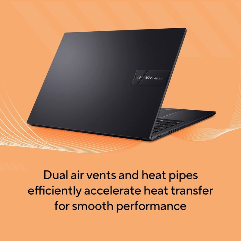 ASUS VIVOBOOK 16 (2023), AMD RYZEN 5 7530U, 16 INCH (40.64 CM) WUXGA, THIN & LIGHT LAPTOP (16GB/512GB SSD/WINDOWS 11/OFFICE 2021/ALEXA BUILT - IN/BACKLIT KB/FP SENSOR/INDIE BLACK/1.88 KG), M1605YA - MB541WS - SWIFT PERIPHERALS90NB10R1-M00AT0
