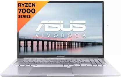 ASUS VIVOBOOK 16 (2023) AMD RYZEN 5 HEXA CORE 7530U - (16 GB/512 GB SSD/WINDOWS 11 HOME) M1605YA - MB542WS LAPTOP (16 INCH, COOL SILVER, 1.88 KG, WITH MS OFFICE) - SWIFT PERIPHERALS90NB10R2-M00AX0