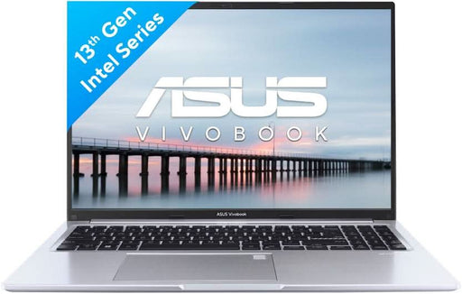 ASUS VIVOBOOK 16 INTEL CORE I5 13TH GEN 1335U - (16 GB/512 GB SSD/WINDOWS 11 HOME) X1605VAB - MB544WS THIN AND LIGHT LAPTOP (16 INCH, TRANSPARENT SILVER, 1.88 KG, WITH MS OFFICE) - SWIFT PERIPHERALS90NB10N2-M00BR0