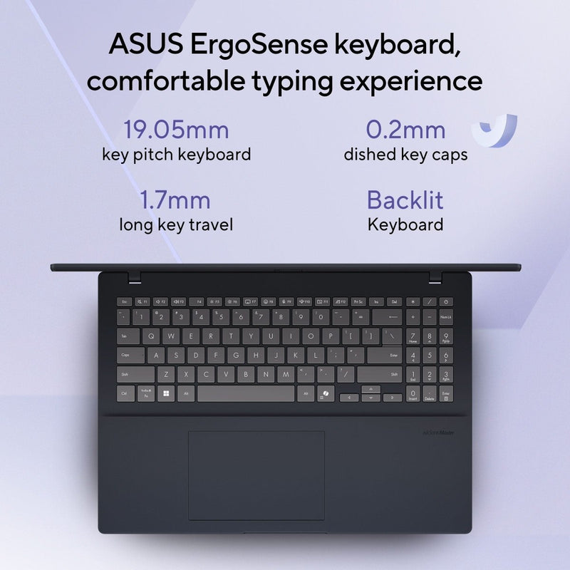 ASUS VIVOBOOK 16 X1607QA - MB049WS [X1 - 26 - 100/16GB/512GB SSD/WIN11 HOME+MS24/16.0"/INTEGRATED GRAPHICS/1 YEAR(S)/BLUE] - SWIFT PERIPHERALS1092769