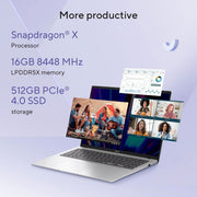 ASUS VIVOBOOK 16 X1607QA - MB050WS [X1 - 26 - 100/16GB/512GB SSD/WIN11 HOME+MS24/16.0"/INTEGRATED GRAPHICS/1 YEAR(S)/SILVER] - SWIFT PERIPHERALS1092770
